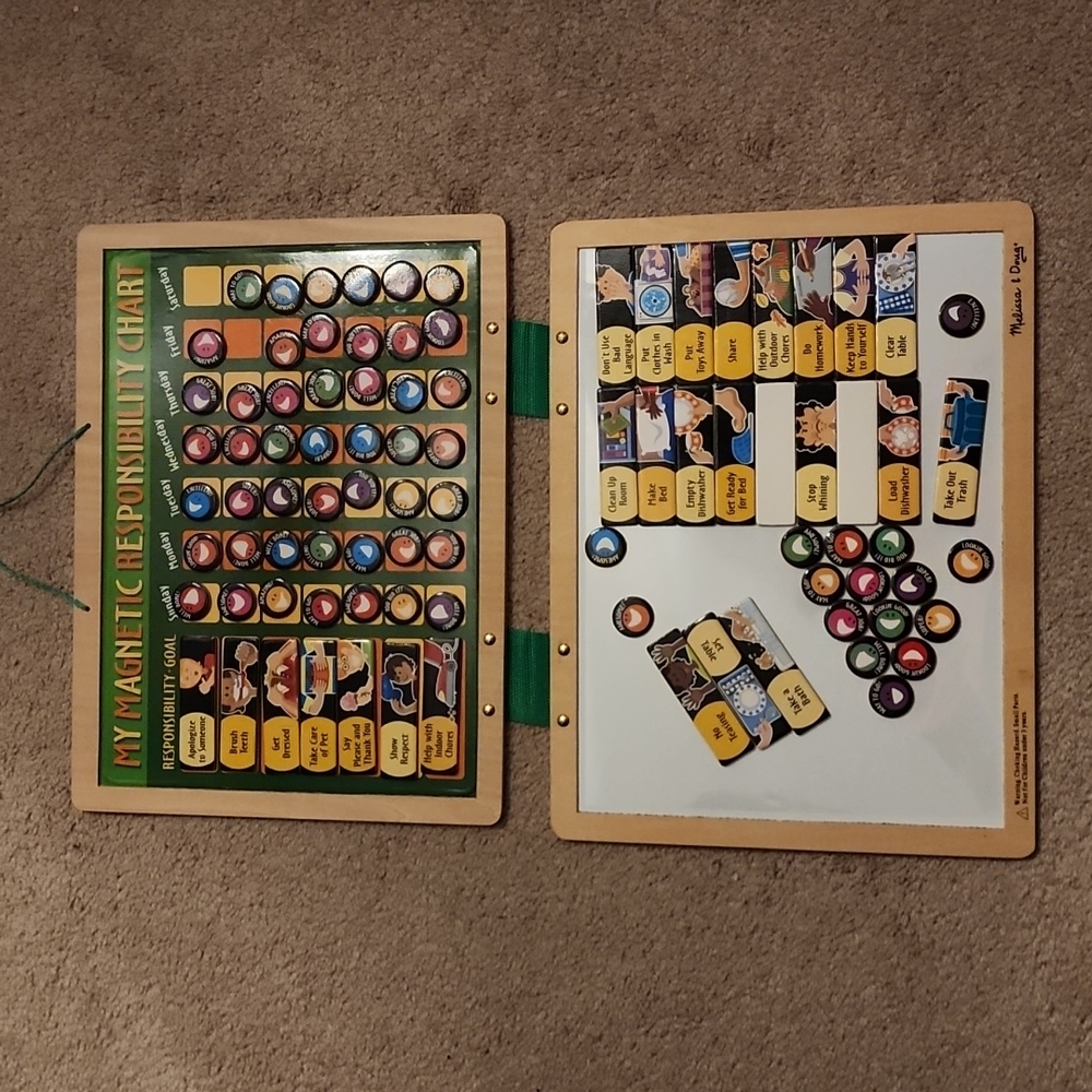 Melissa & Doug Magnetic Responsibility Chart